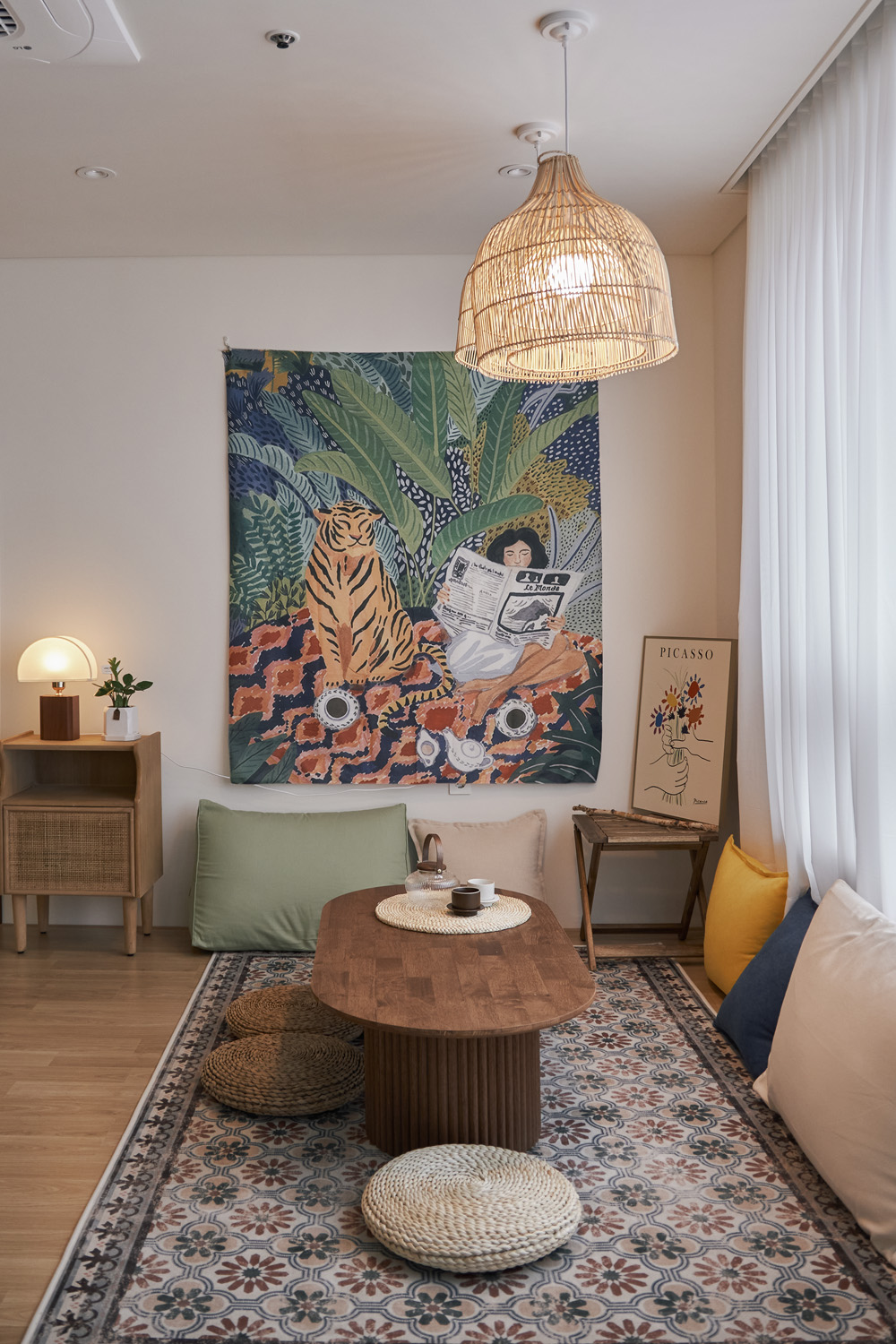 40 坪高级瑜伽空间，舒适氛围的室内设计佳作-19