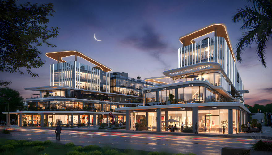 新开罗卡维购物中心丨EgyptCairo丨karma urban development-7