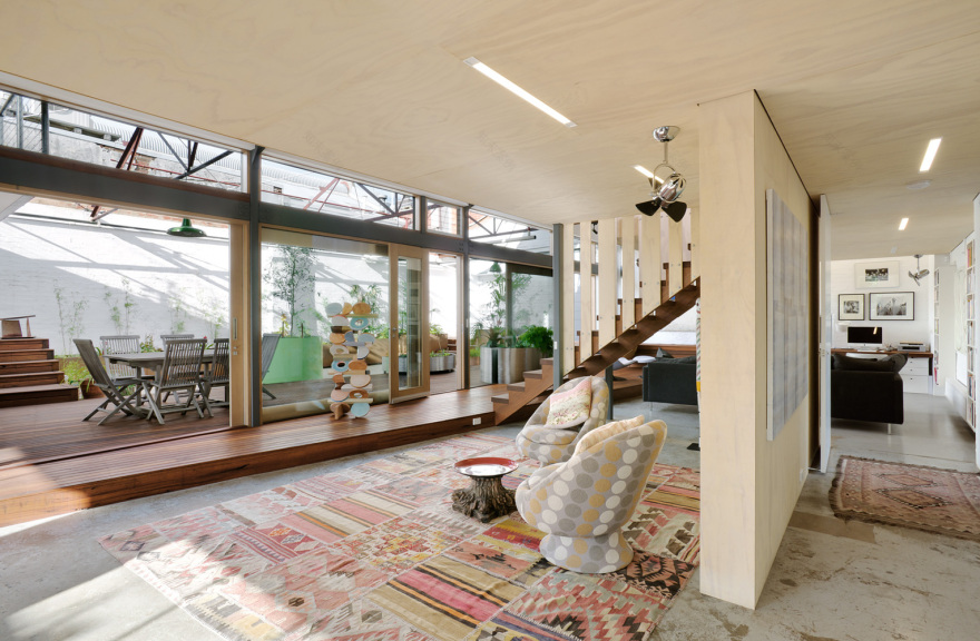 澳大利亚 Richmond 仓库改造的宜居之家-33