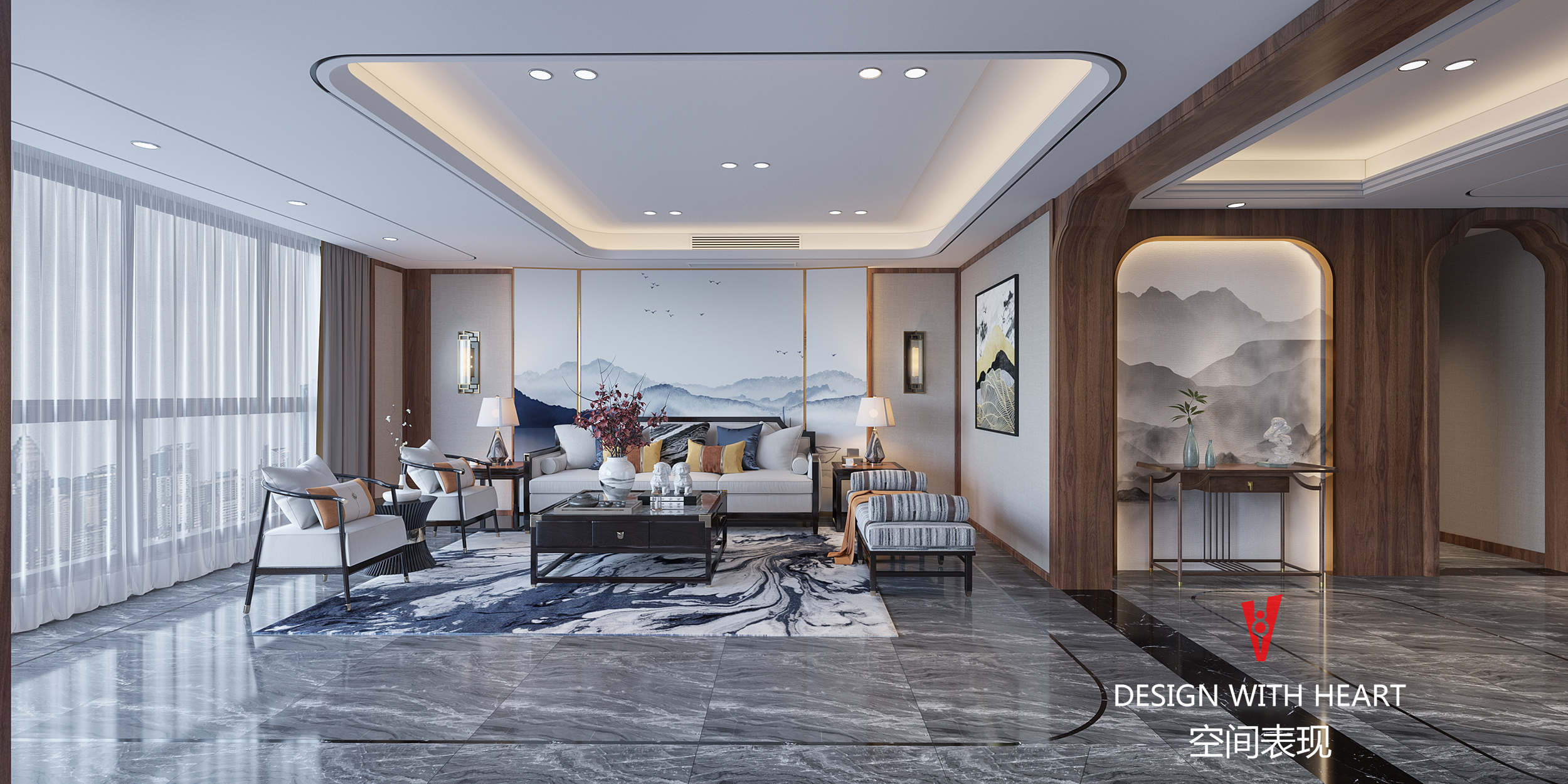 现代混搭风格的家装设计案例-7