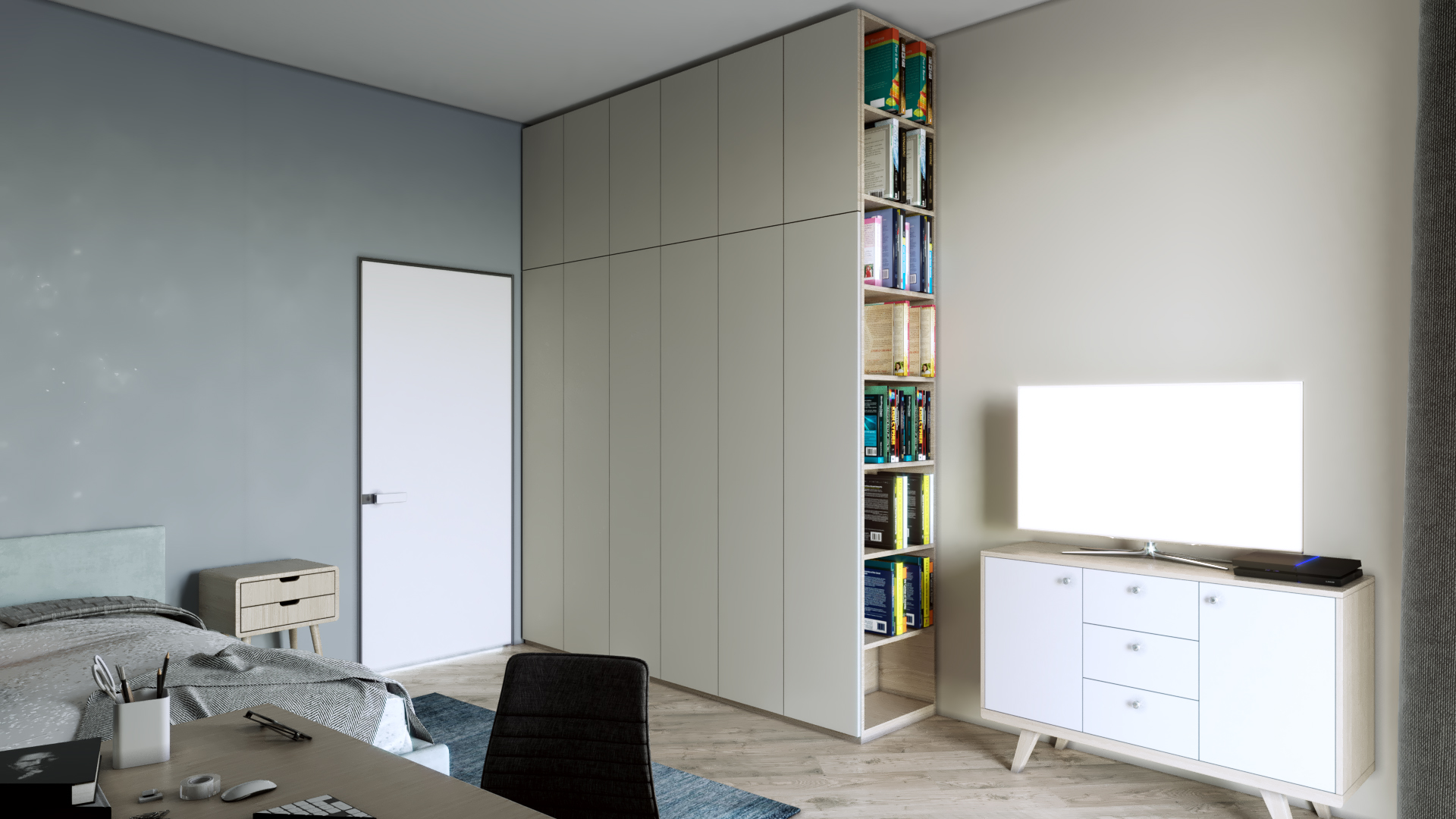 Трехкомнатная квартира в ЖК "Кардинал"-15