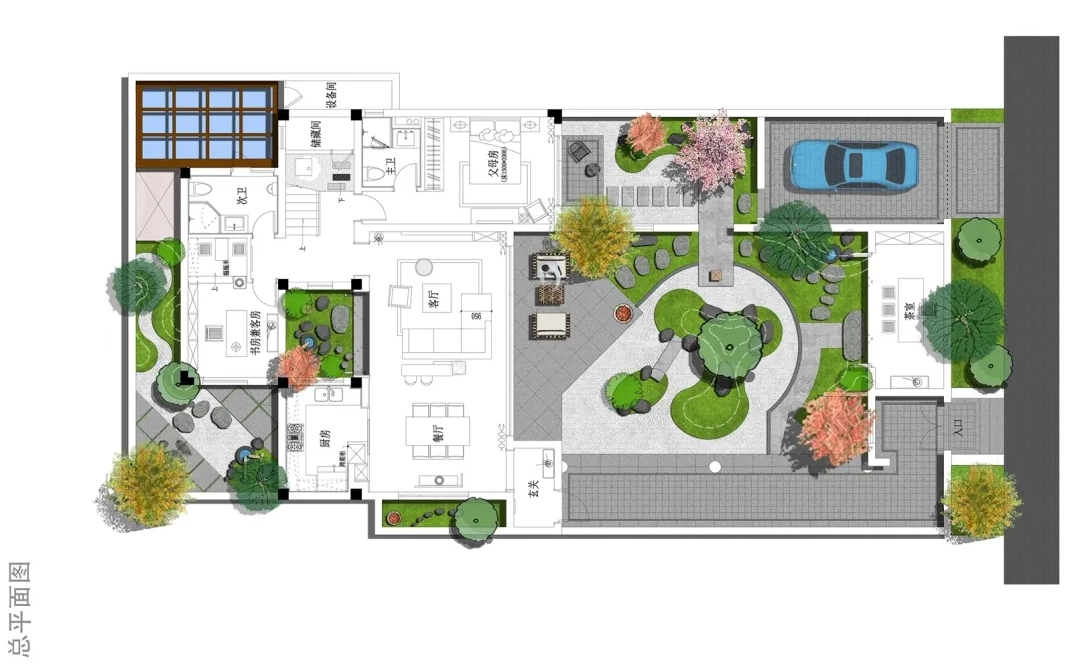 桃源小镇品霞苑丨草月流-4