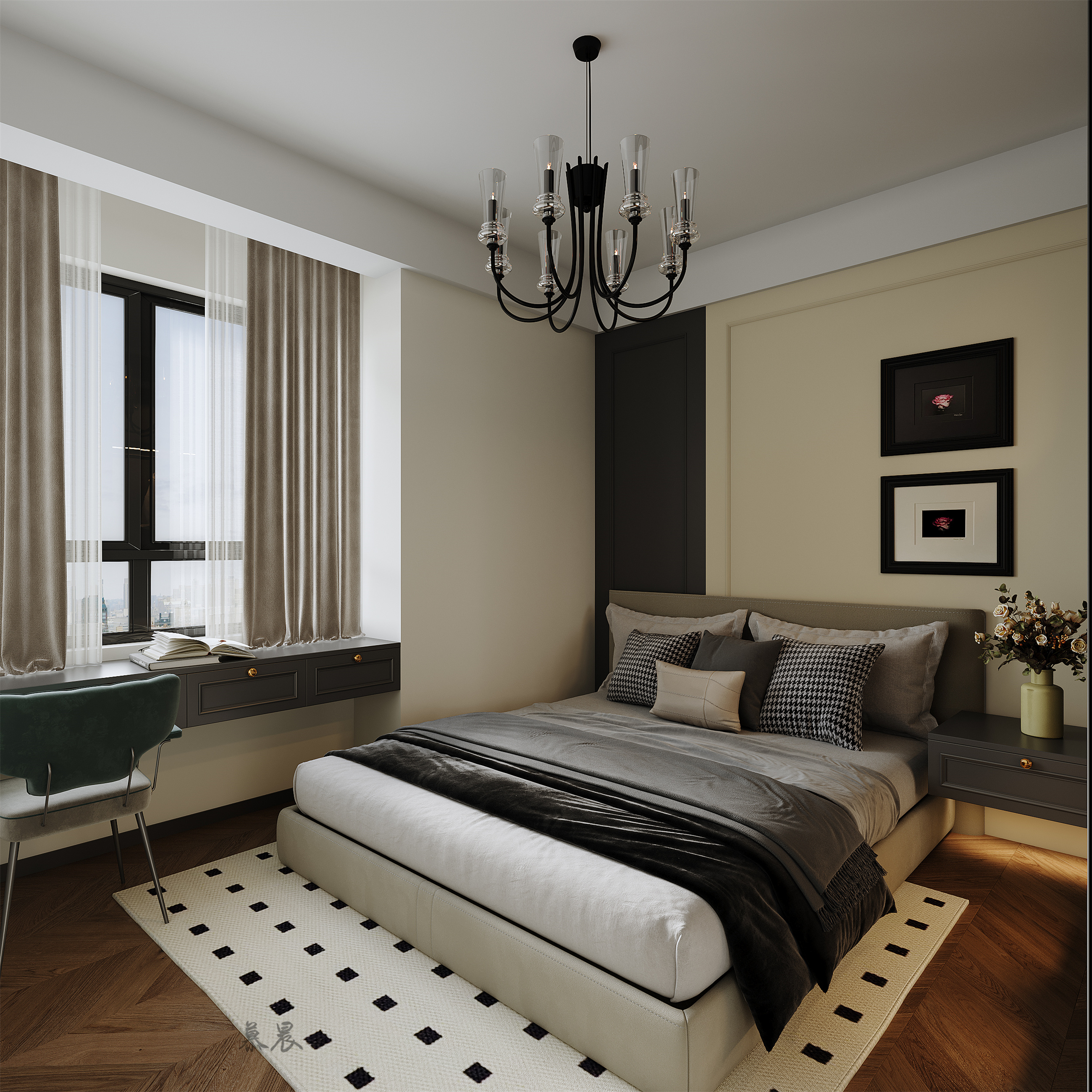 复古轻法式每一处都自带氛围感-6