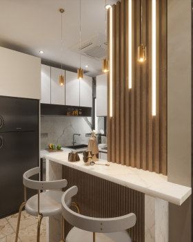 Apartment House 80 Meter Interior Modern Design