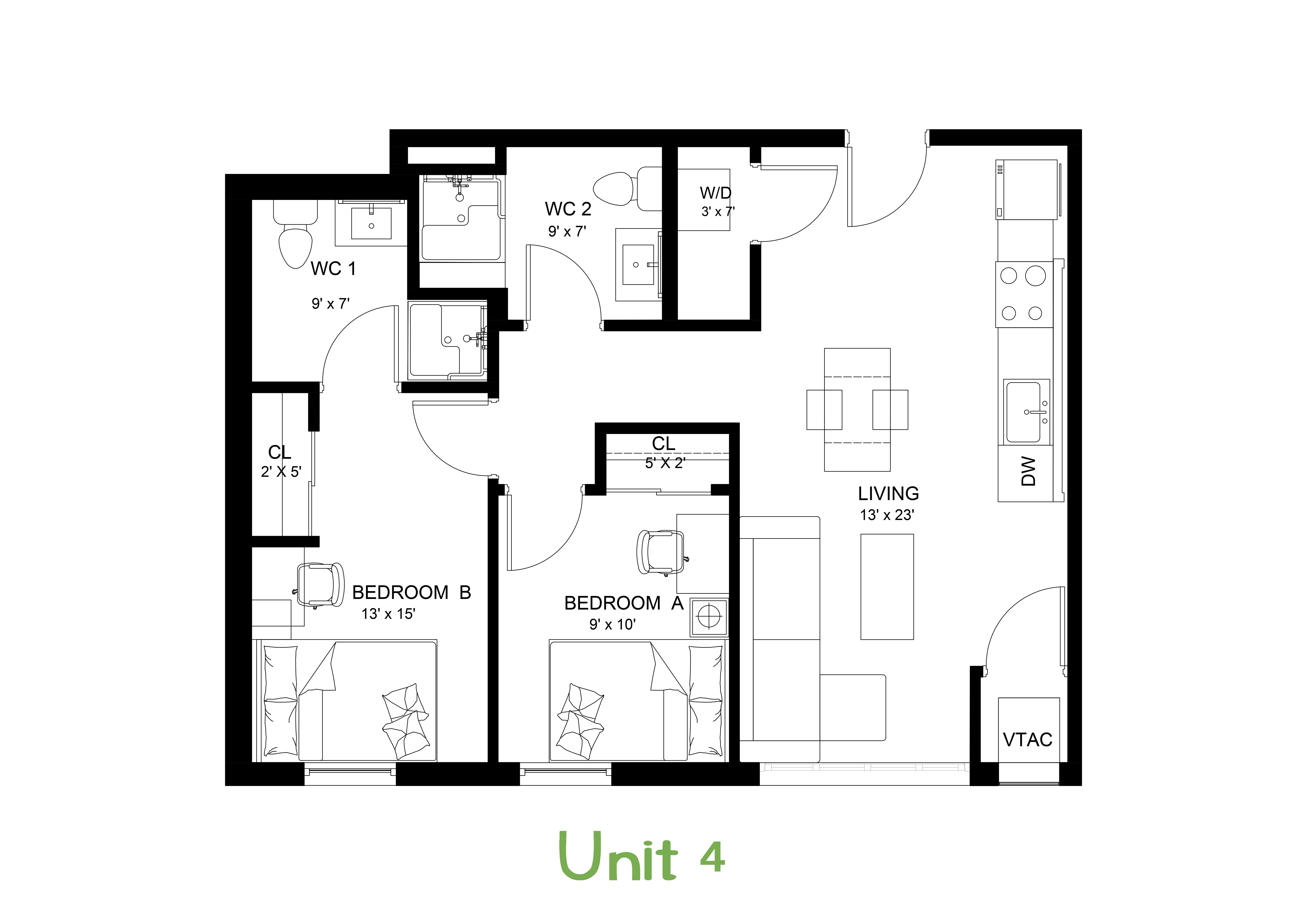 20 Housing units 3D plans-7