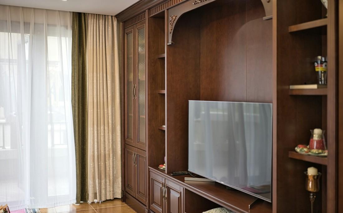 美式家居典范 | 原木浪漫,三客厅设计-25