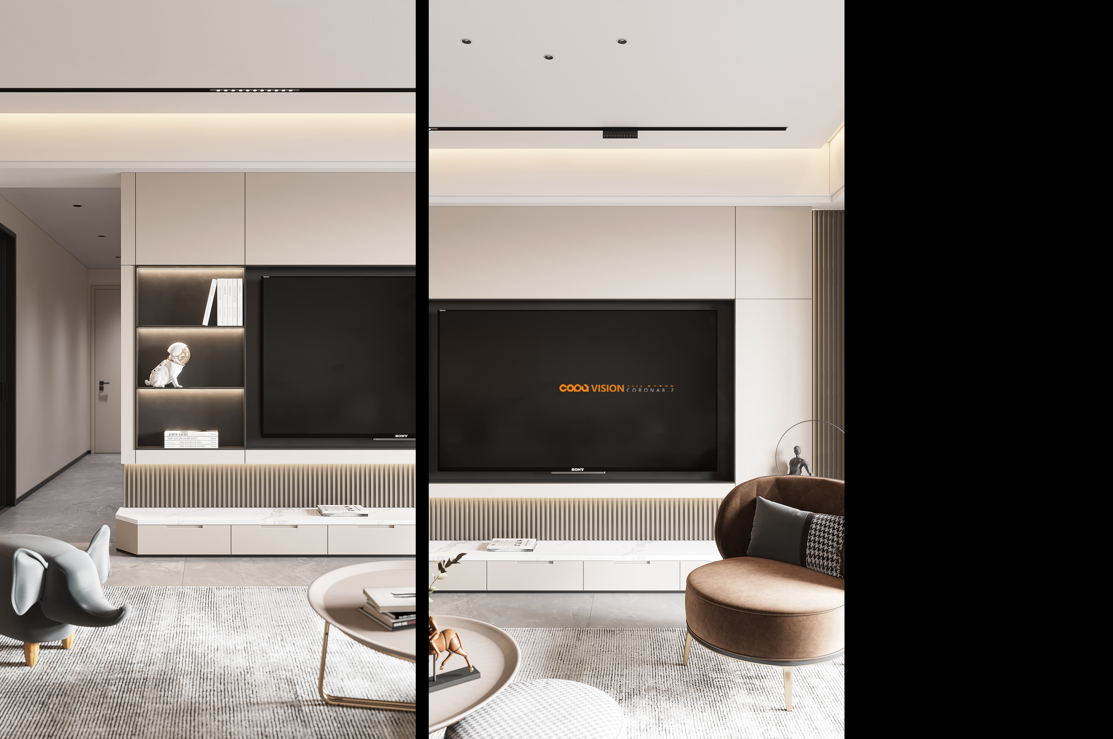 靠背视觉 2022 年中下旬家装效果图表现作品-50