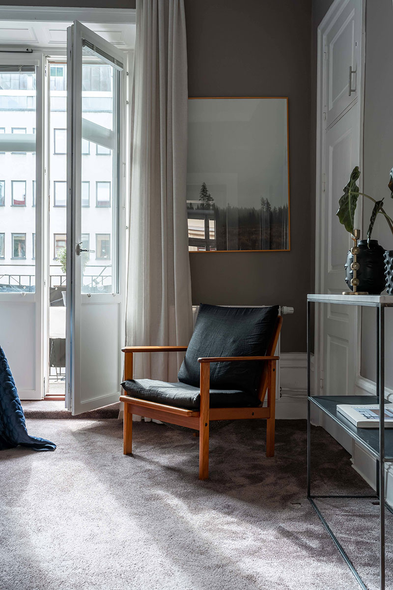 斯德哥尔摩历史建筑中的温馨一居室-13