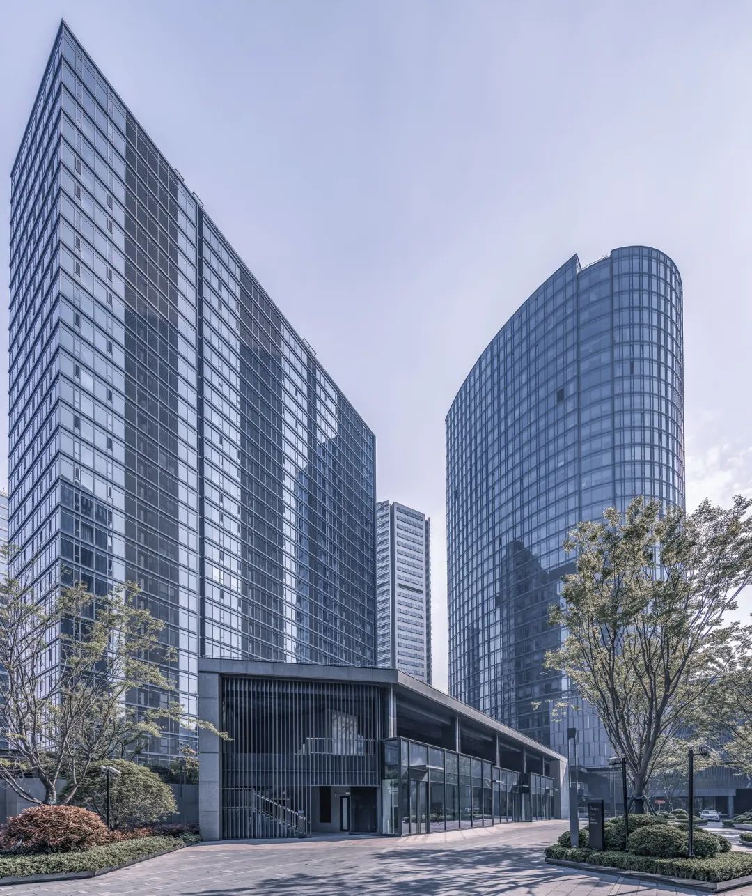 融创滨江壹号院 | 高效商业办公空间的地下地上融合设计-22
