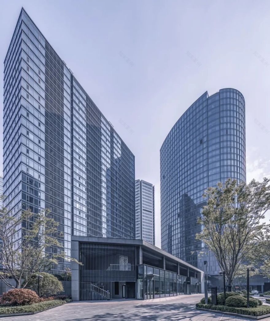 融创滨江壹号院 | 高效商业办公空间的地下地上融合设计-22