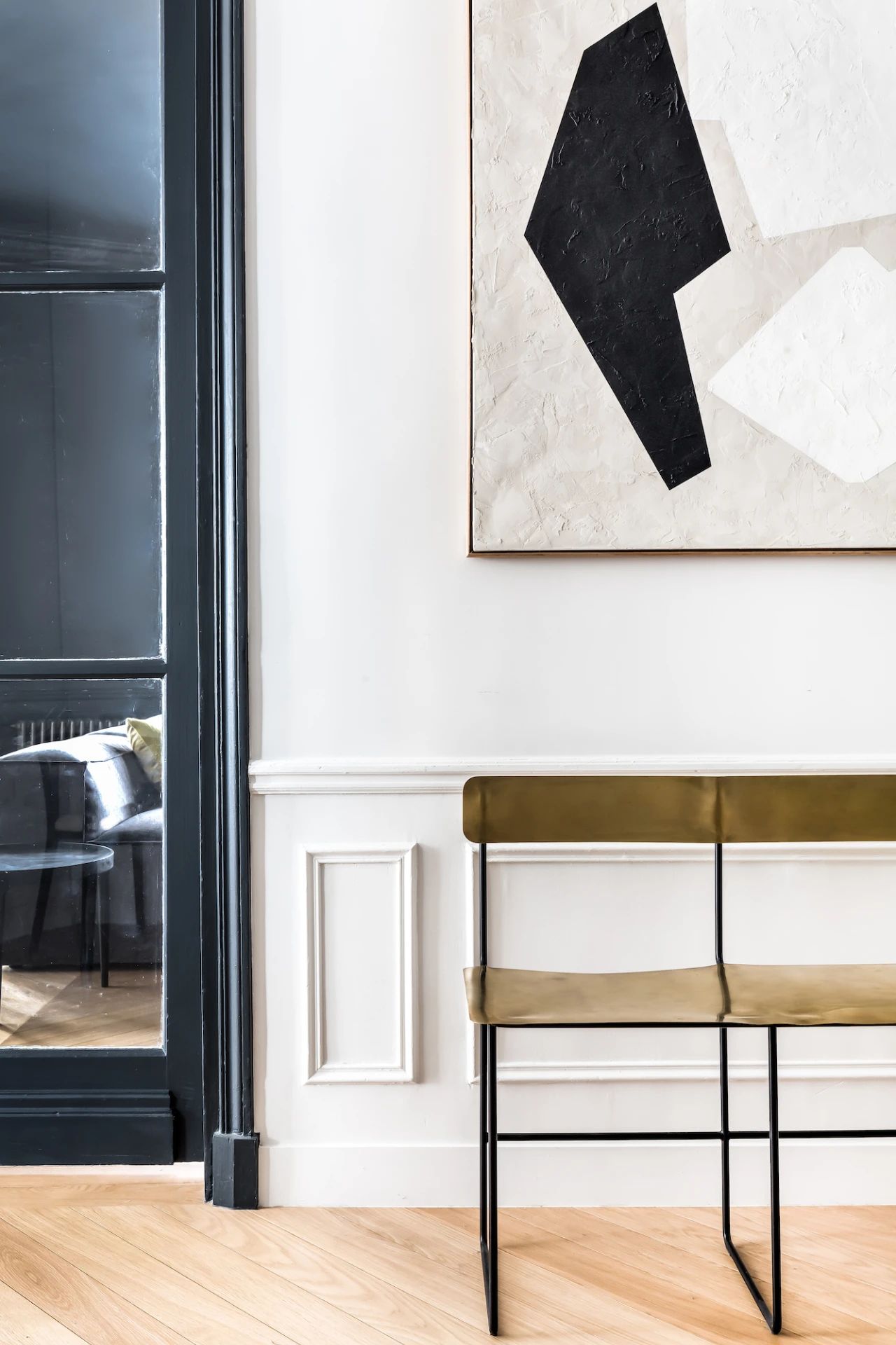 巴黎优雅现代公寓设计丨法国巴黎丨CarolineAndréoni 机构-13