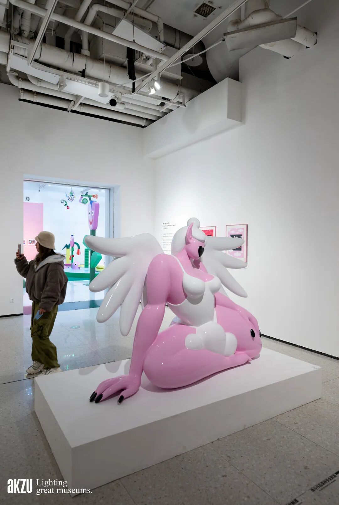 成都时代美术馆：《一天的四季》|埃克苏美术馆照明项目-60