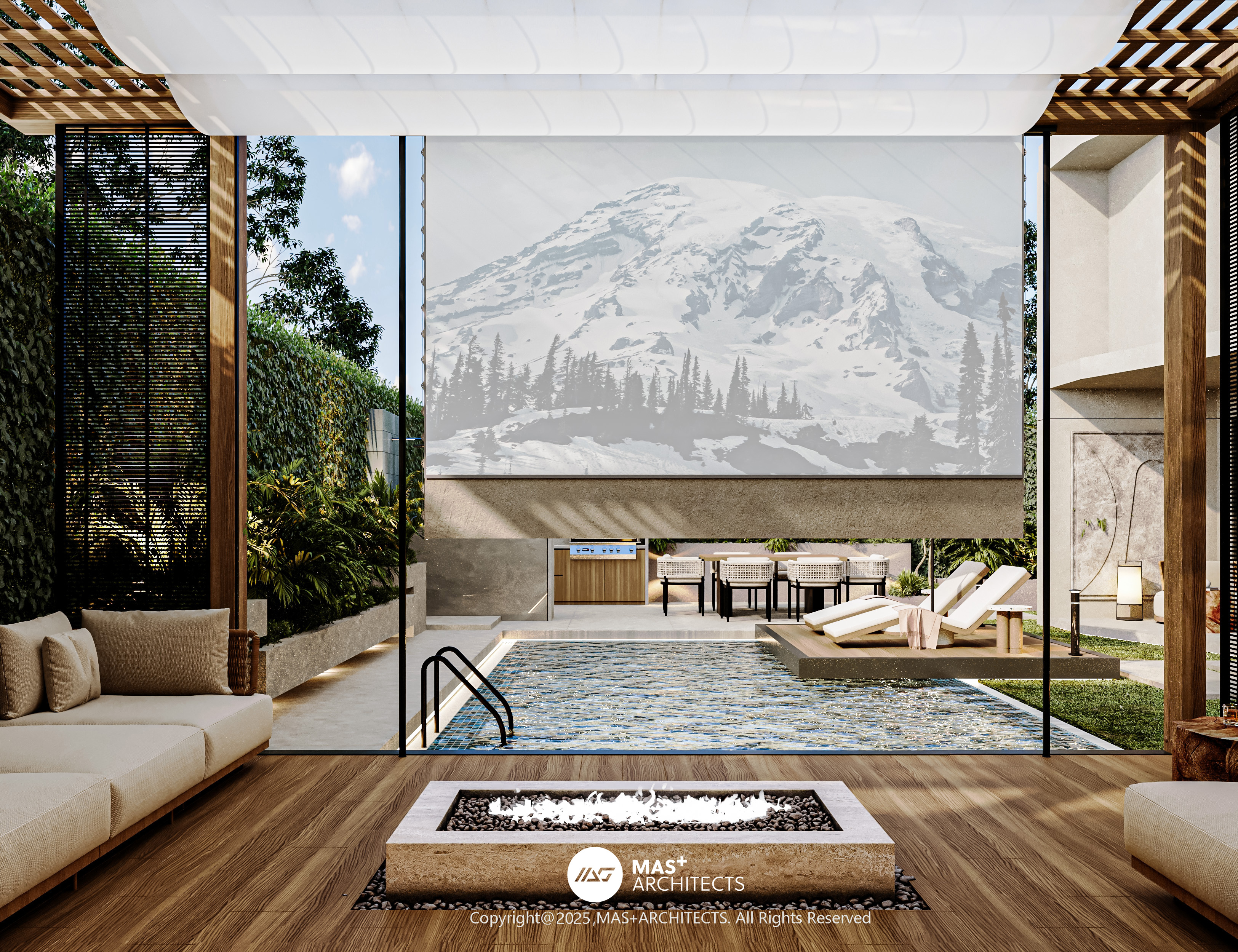 花园景观丨MAS+Architects studio-15