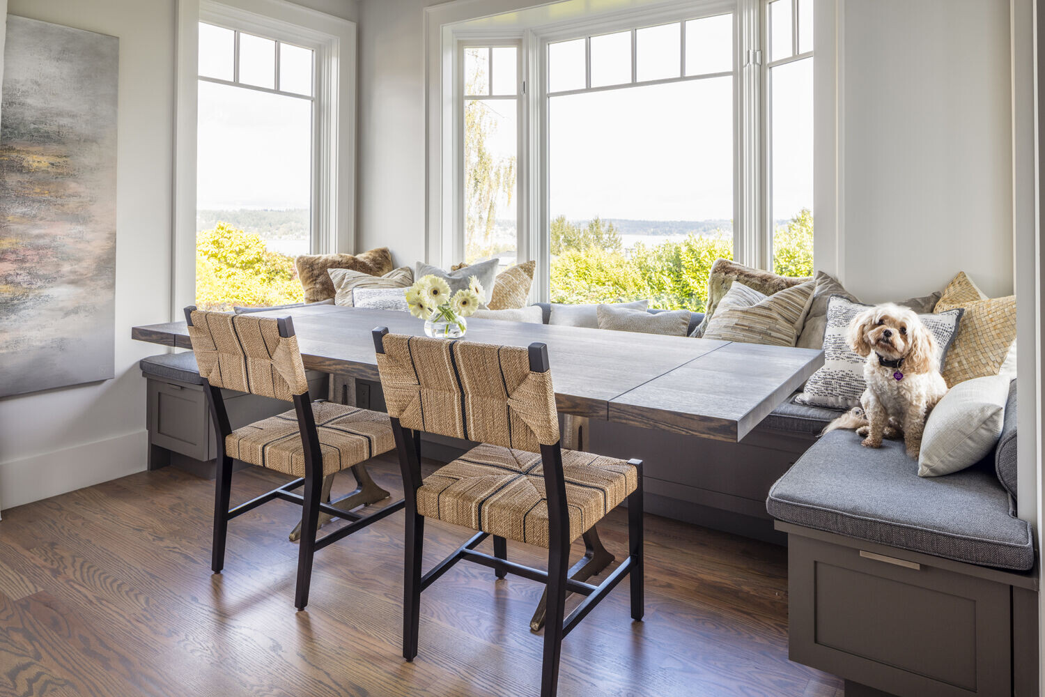 Seattle 水岸山景私人住宅，打造酒店式烹饪娱乐空间-26