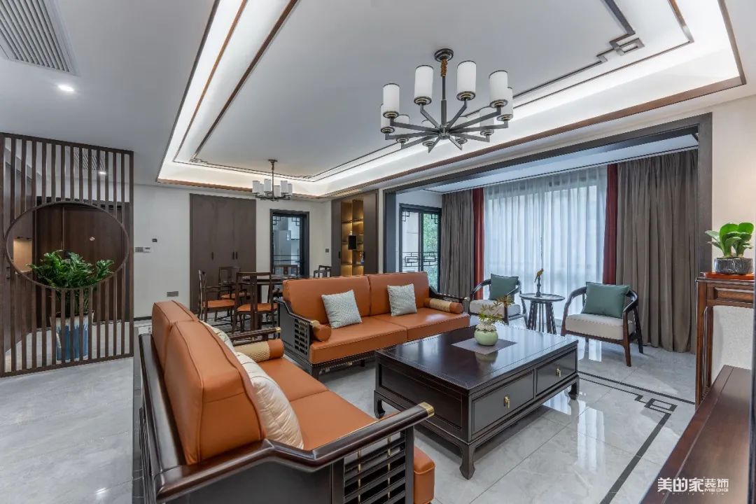 俊豪城西区新中式风格装修丨美的家装饰工程中心-52