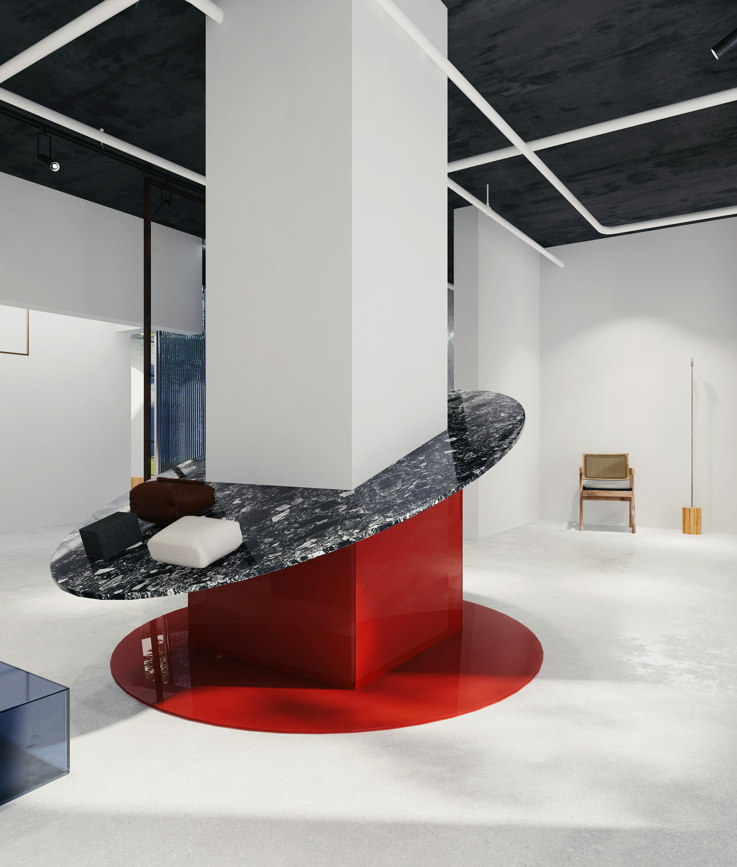 服装展厅设计&表现-2