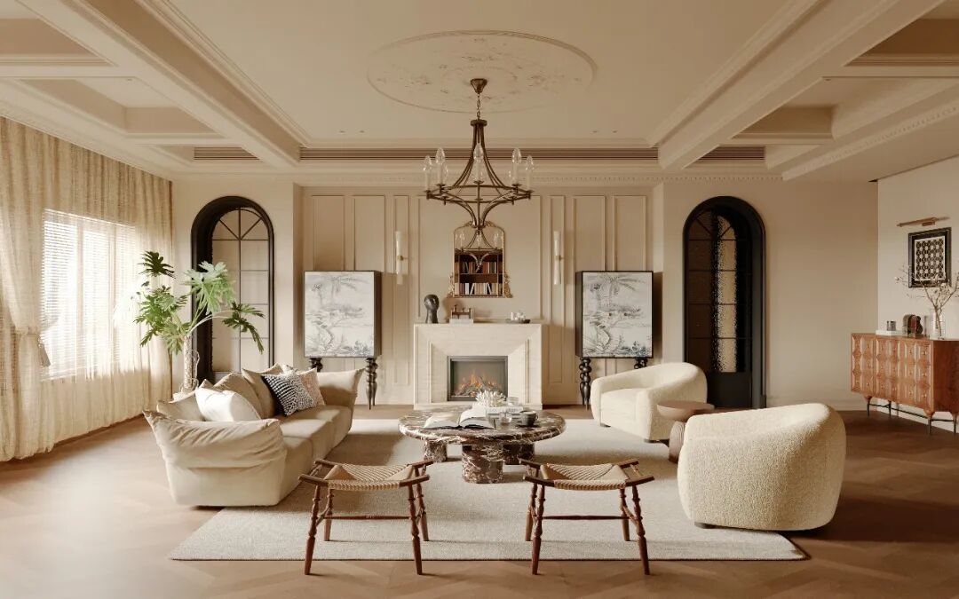 塞纳河畔丨隅间空间设计工作室-4