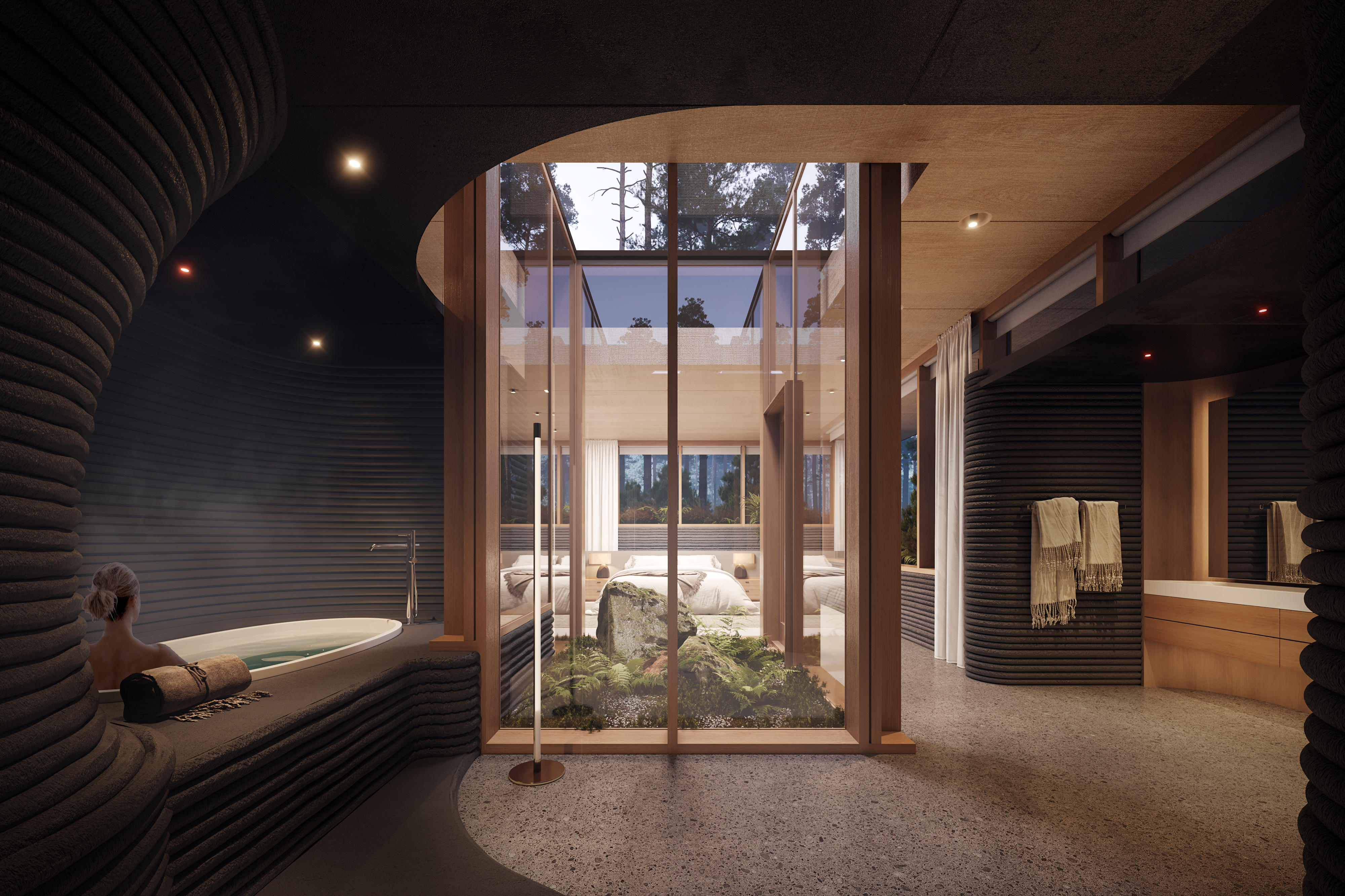 计算机生成图像:黑森林小屋丨美国加利福尼亚-9