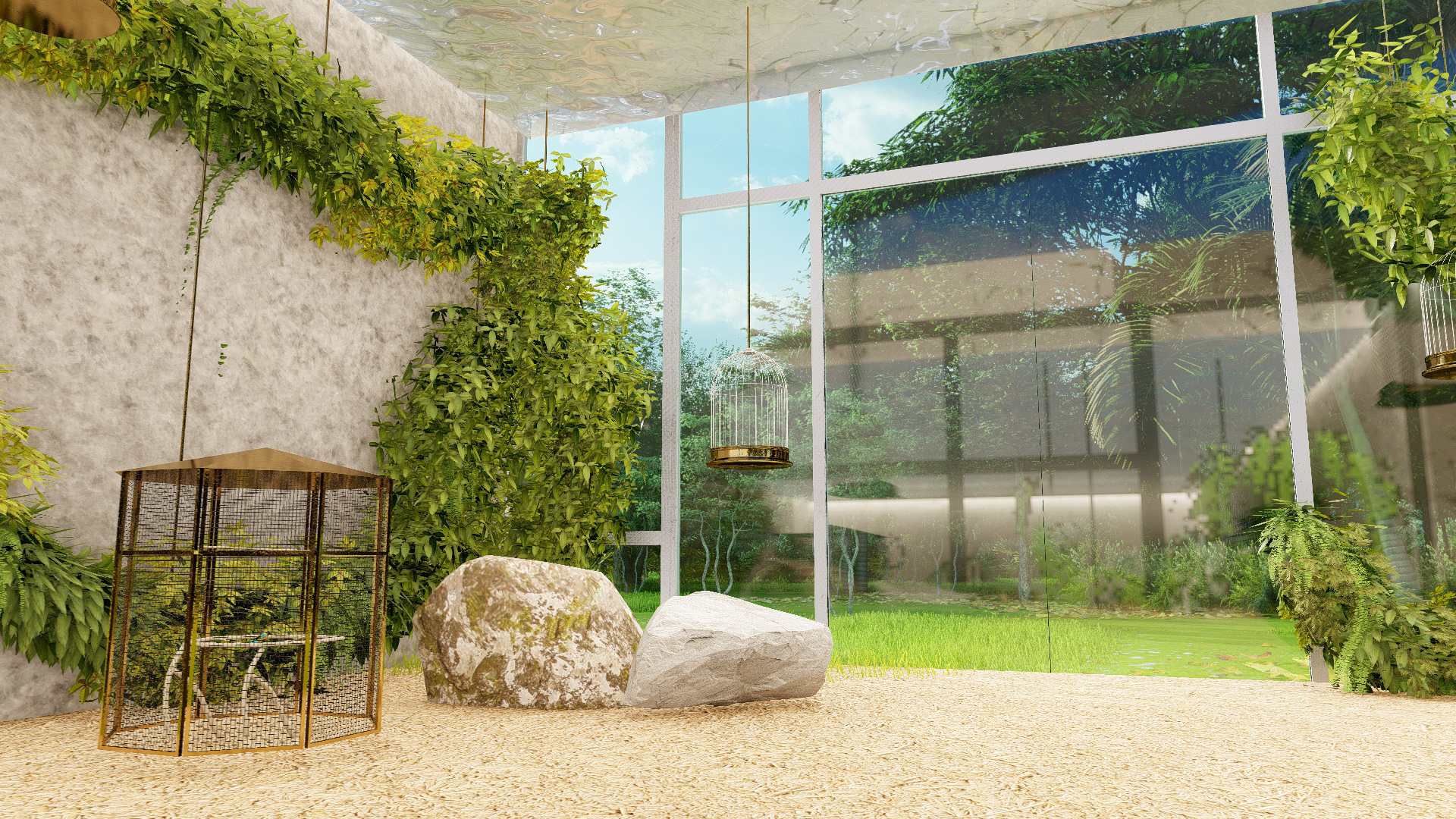 Verdant Oasis 鸟屋设计-15