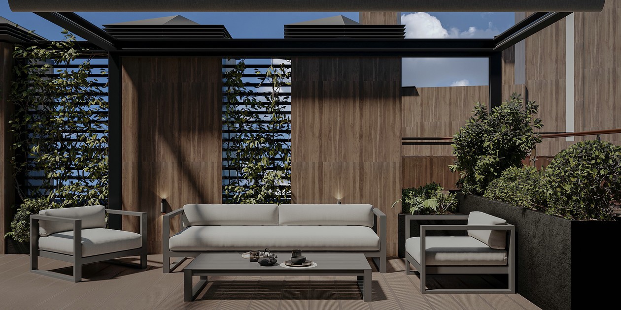 原木与灰 打造舒适有度的浪漫居地-16