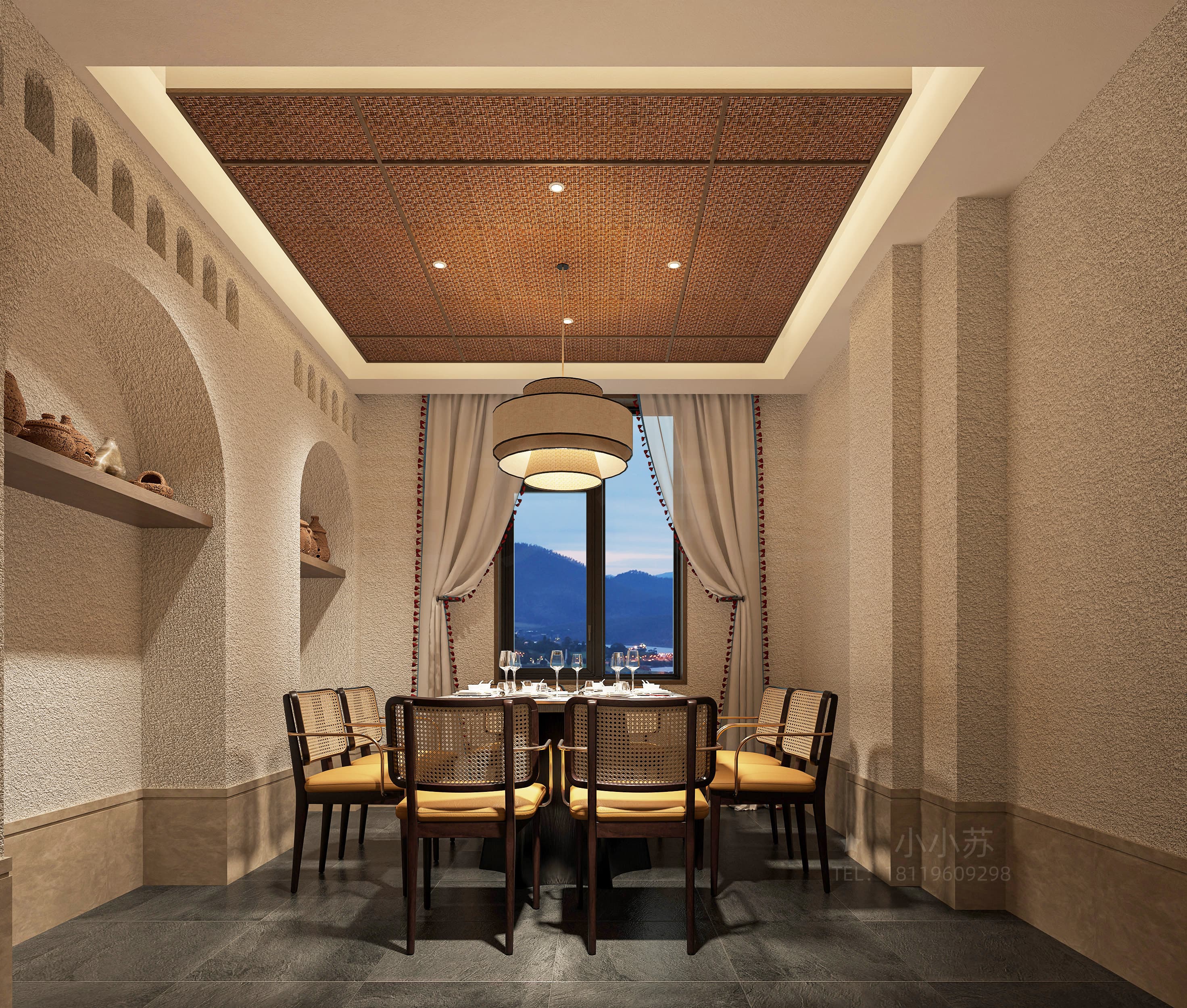 ”草房子“火锅店效果案例-1