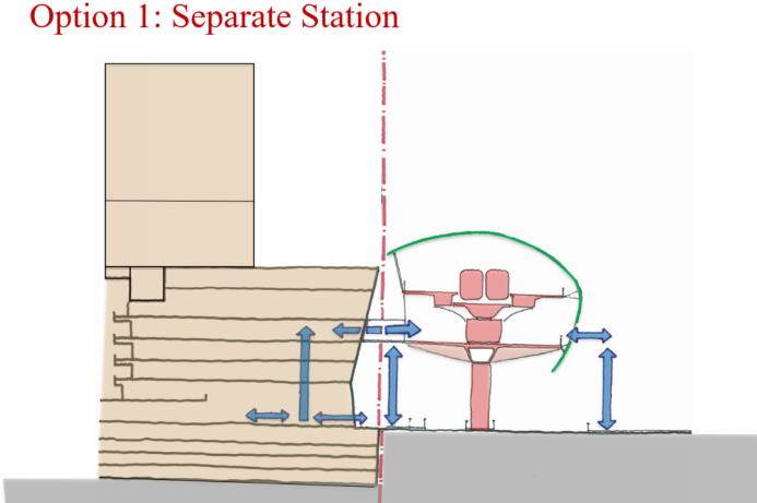 再现地铁穿楼景致：化龙桥站重庆陆海国际中心TOD-54