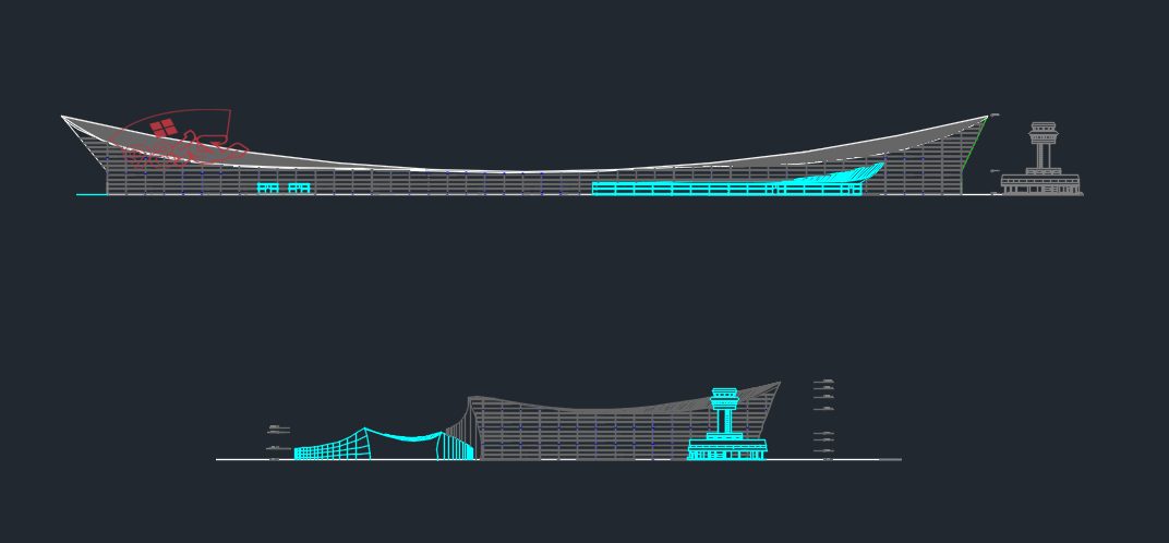 最新地区机场建筑项目（所有文件和细节）-26