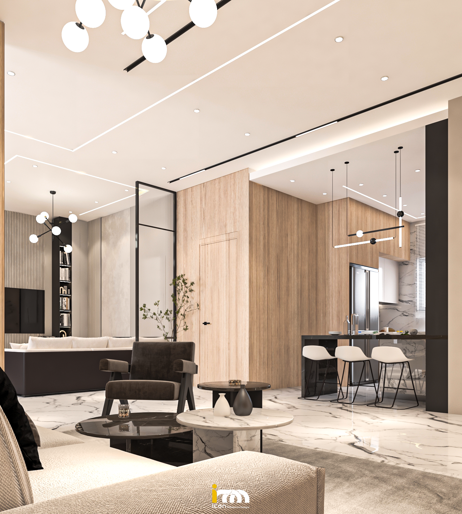 Reception & open office kitchen-3