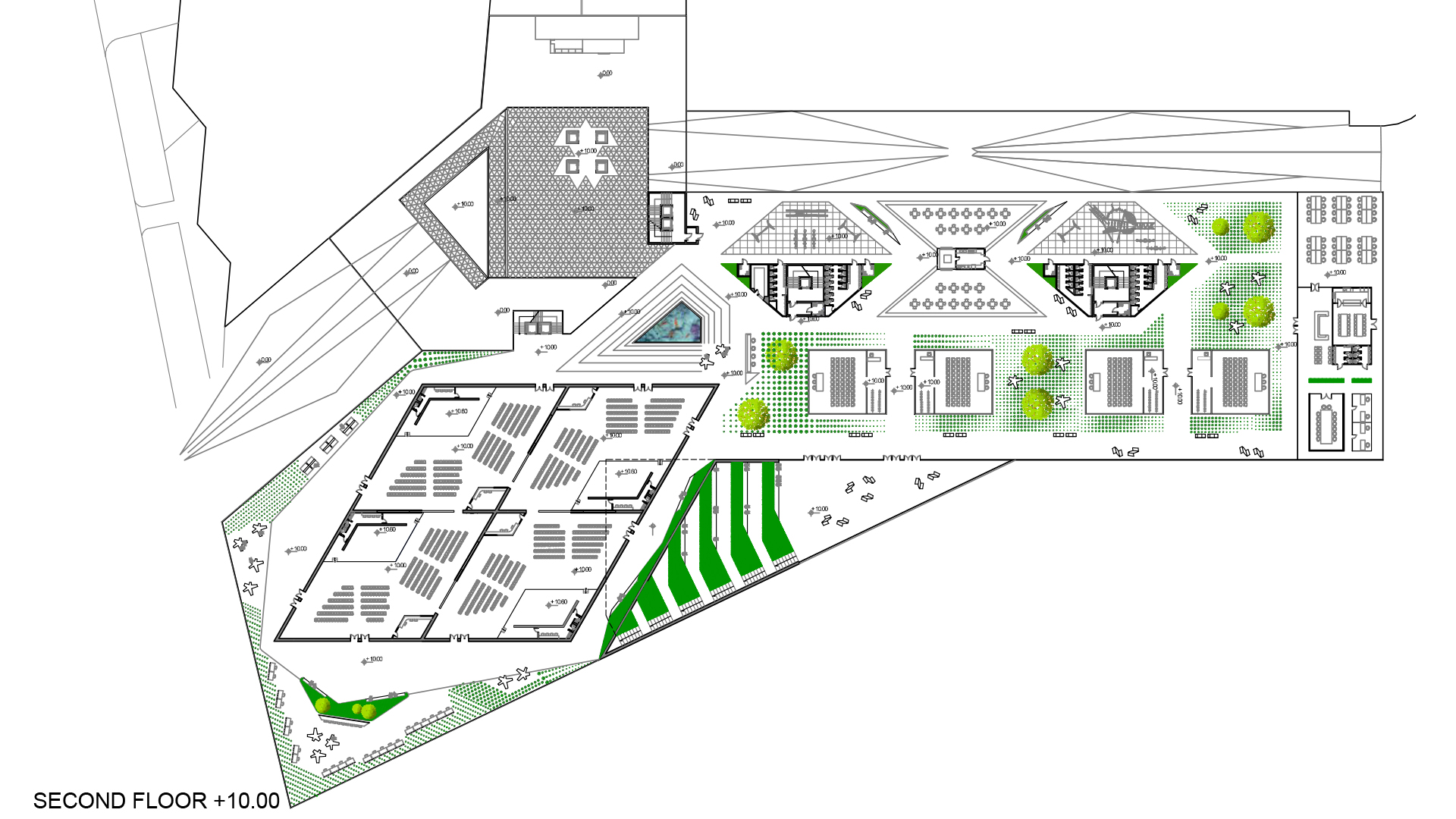 里加 KIP 岛展览中心，绿色连廊与活力空间-15