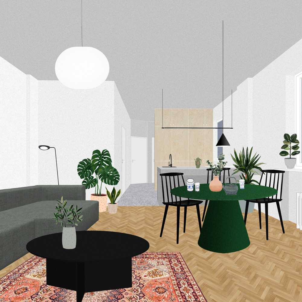 H 公寓 | 旧城风貌与现代空间的完美融合-29