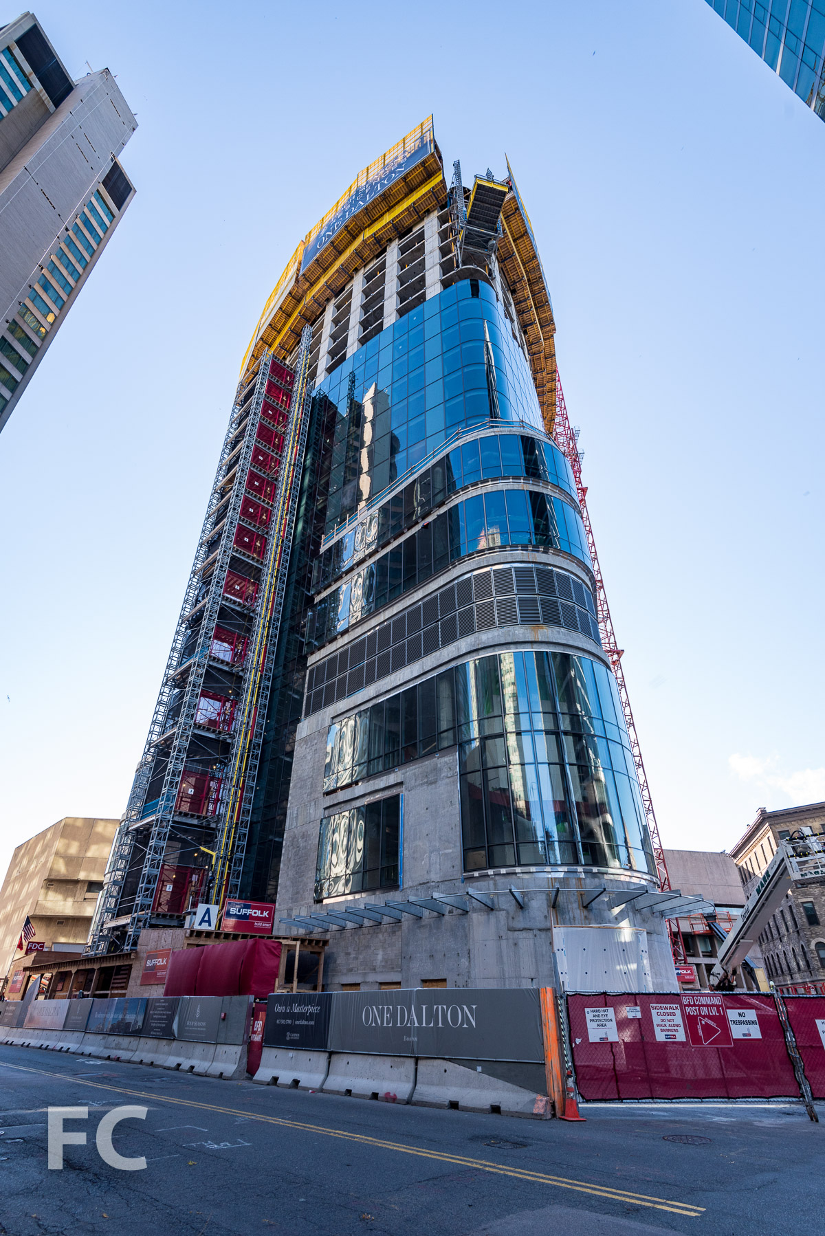 Construction Tour Boston: One Dalton — FIELD CONDITION-3