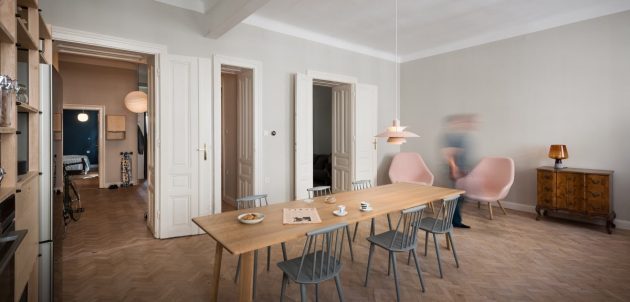 维也纳公寓室内设计丨奥地利维也纳丨来自卢布尔雅那的Kombinat工作室-9