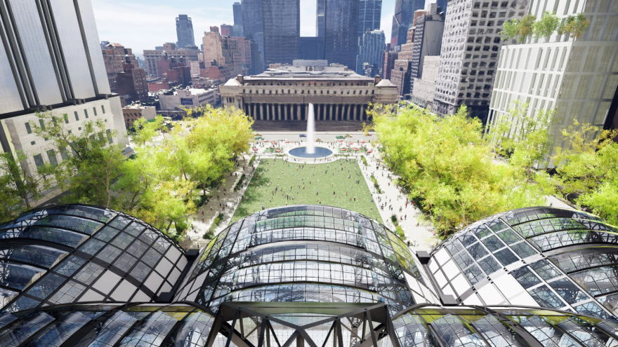 纽约宾夕法尼亚车站古典建筑复兴项目丨美国宾夕法尼亚丨由Alexandros Washburn带领团队-6