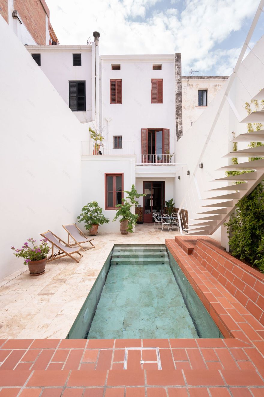 现代主义庭院翻新丨SpainBarcelona-24