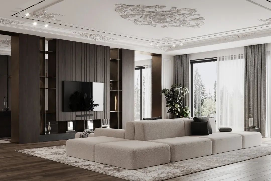 《川谷堂》173㎡奢华大宅丨Milana Ruslanovna-10