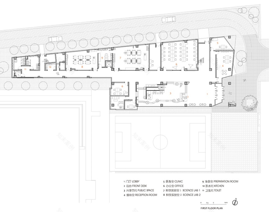 上海德英乐学院综合教学楼 | 融合共享空间的活力校园-68