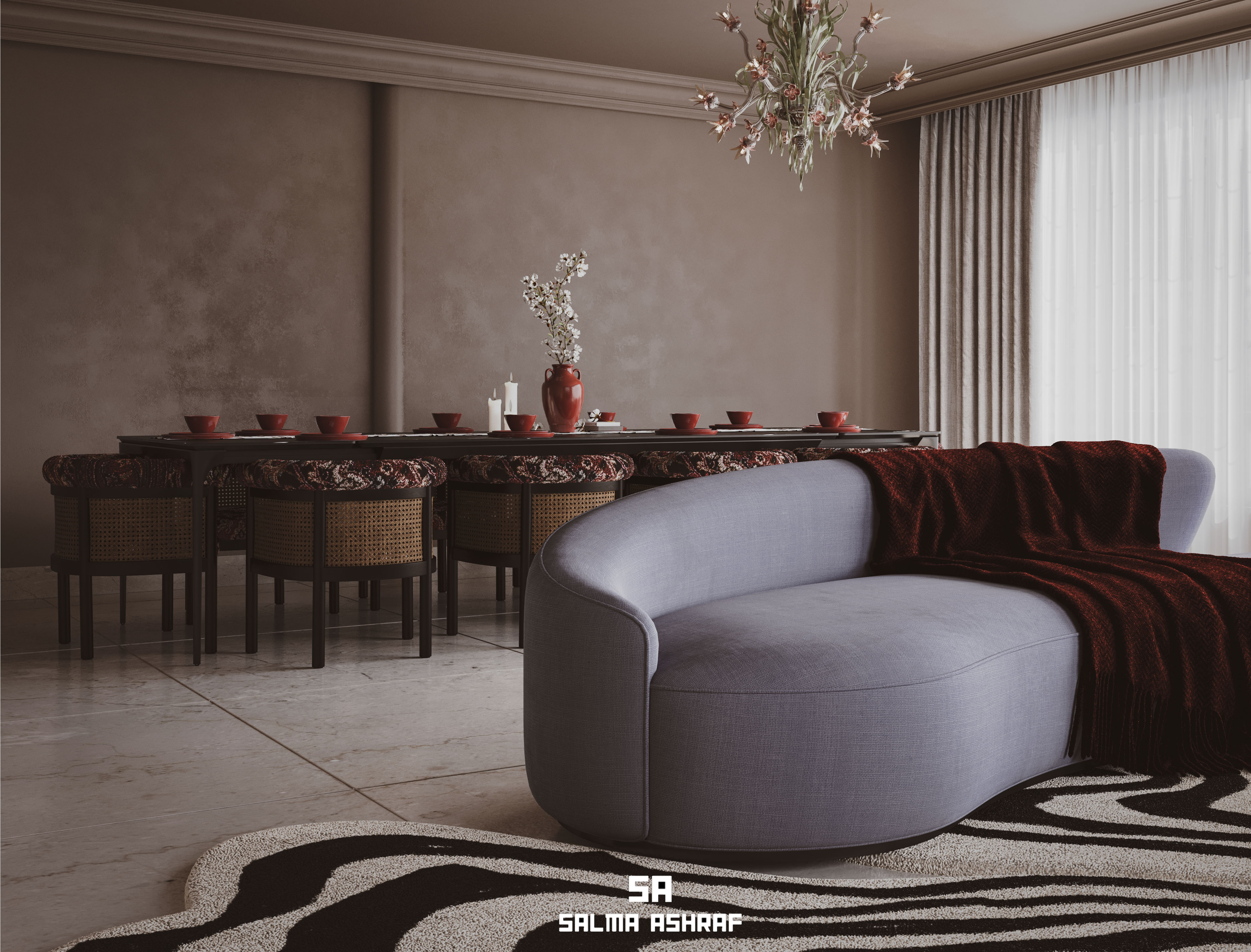 现代装饰艺术风格的居住空间-7