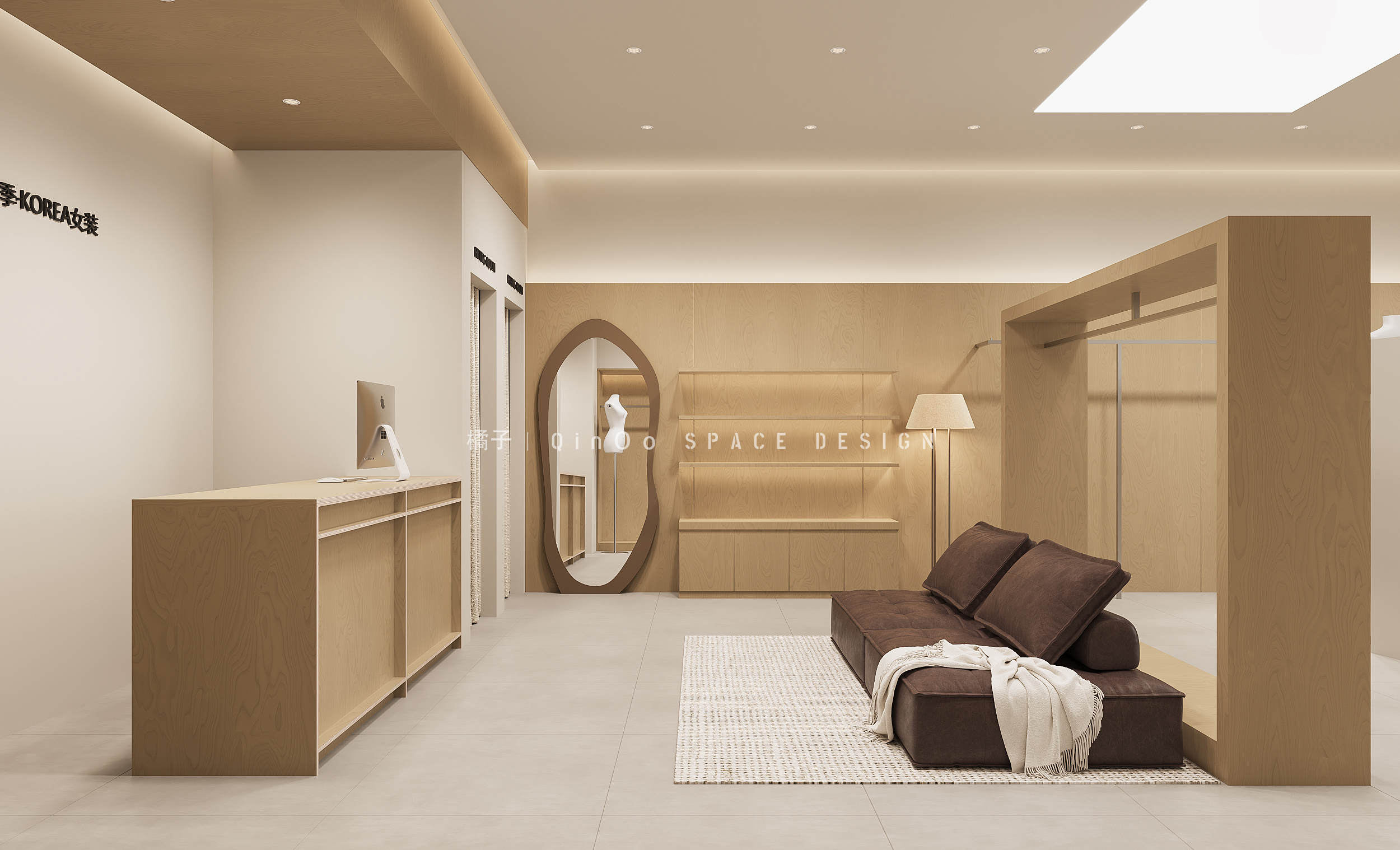 四季·KOREA · 60㎡韩系休闲品质女装店铺设计丨中国重庆-6