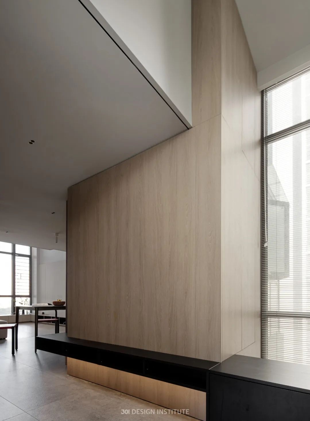 极简家庭核心区设计丨中国佛山丨301设计研究所-3