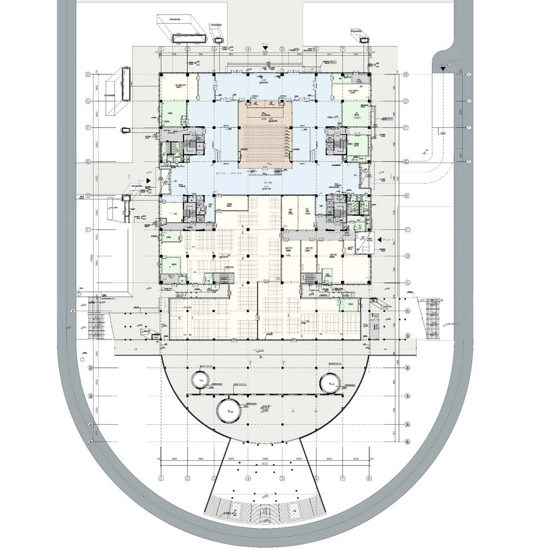 China Southwest Architectural Design and Research Institute 丨图书馆丨Chengdu University Library-45