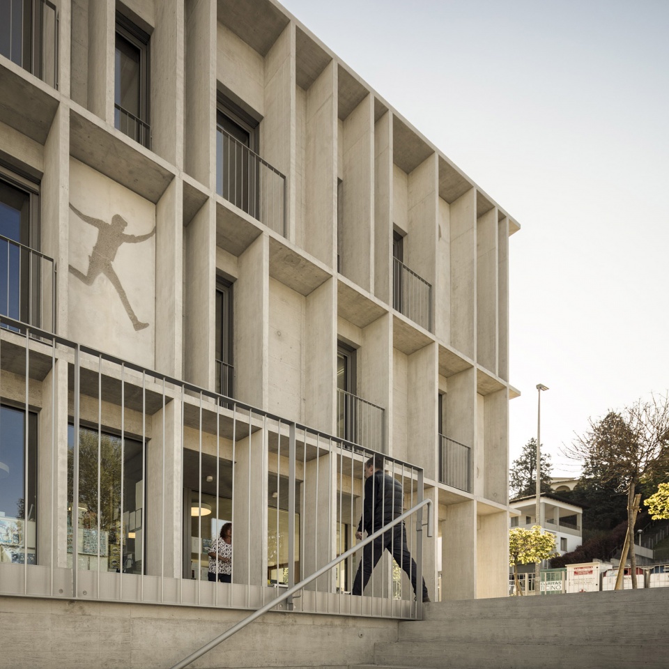 创新模块化设计 | 瑞士 TORRE D’ANGOLO 学习中心-14