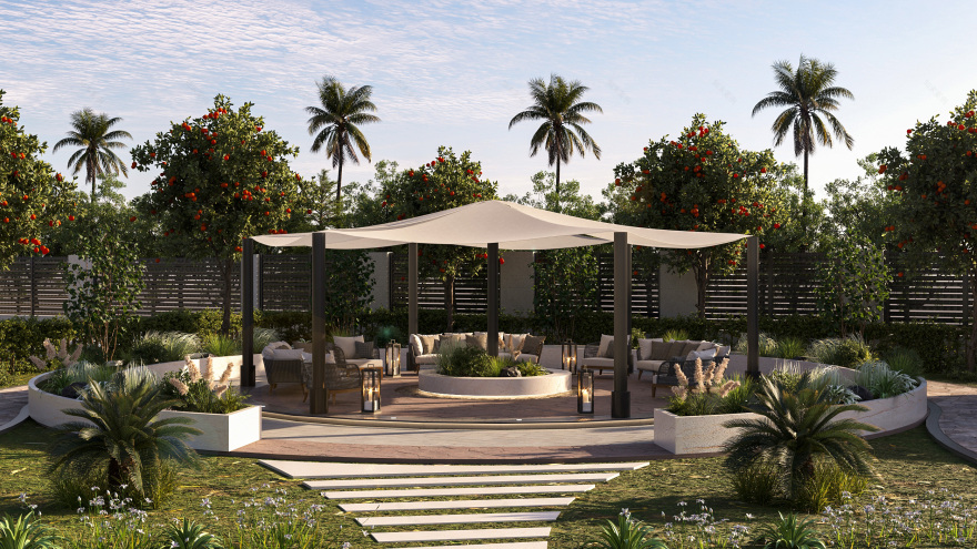 酒店景观丨阿联酋阿布扎比丨Azza algebali等团队,Diaa Consult提供支持-15