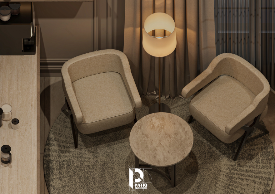 优雅的卢·奢华屋顶生活空间丨阿联酋艾因丨Patio Architects L.L.C-9