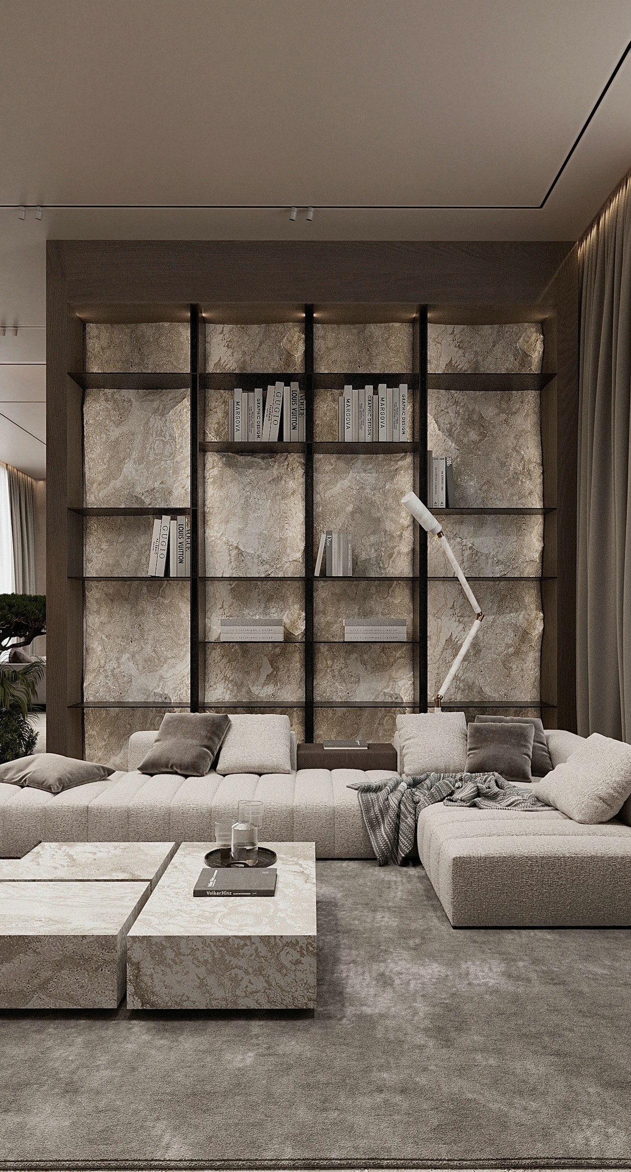 灰色系别墅设计 高级精致范儿！-9