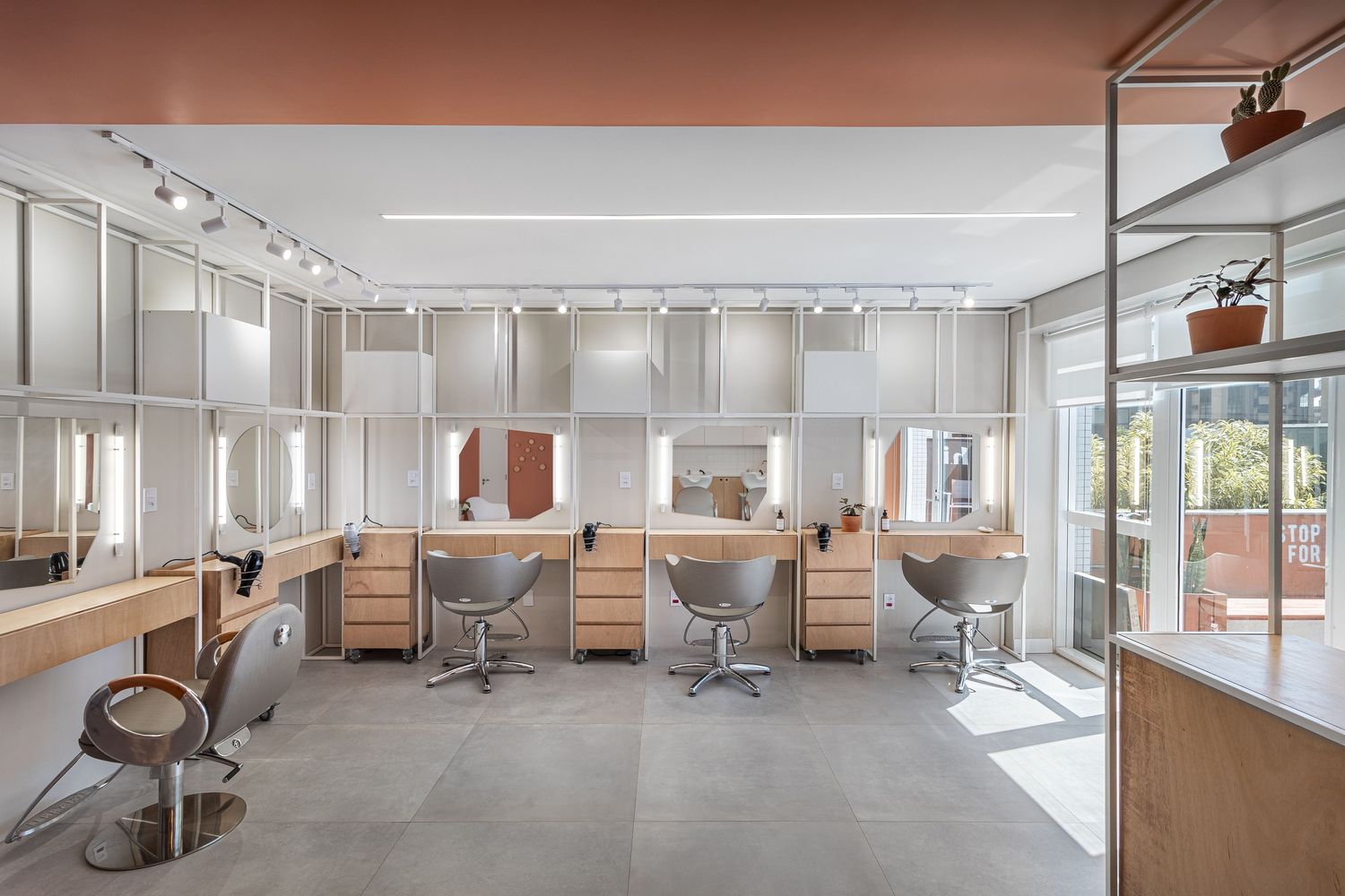 巴西 H·it 美容沙龙丨Danielle Martins Arquitetura-25