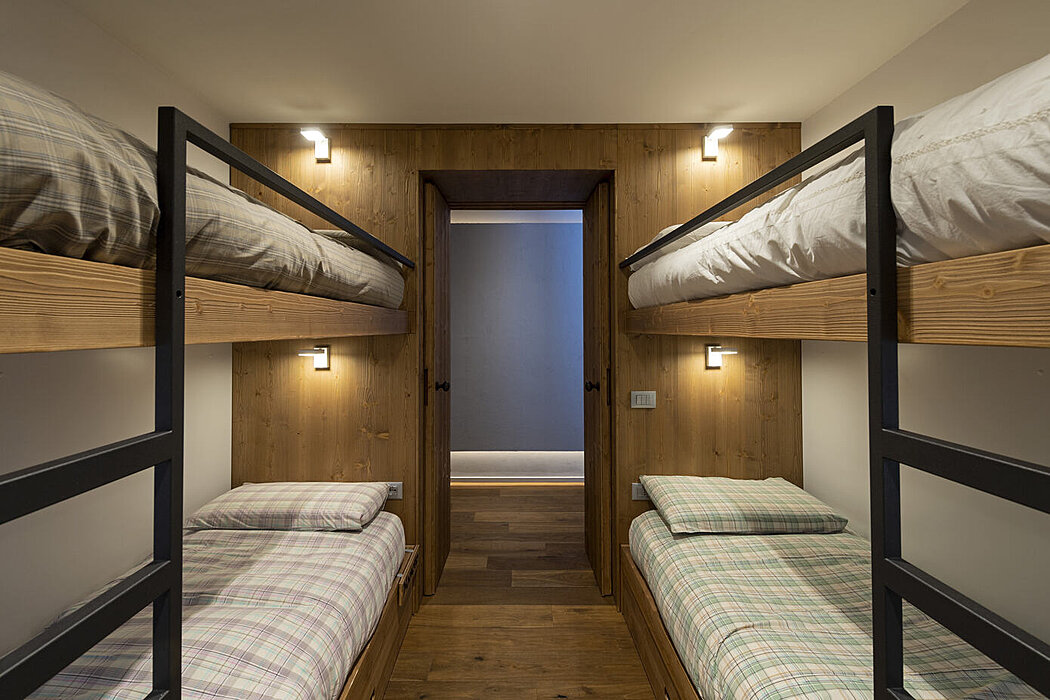 阿尔卑斯山中的公寓丨意大利丨Vemworks Architects-4