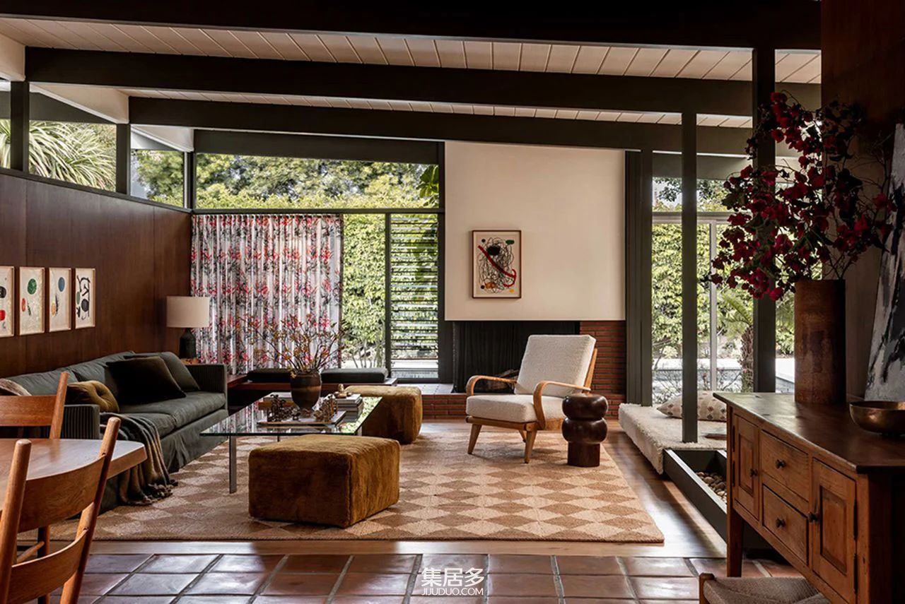 洛杉矶“时光胶囊”住宅丨美国洛杉矶丨艾森伯格-10