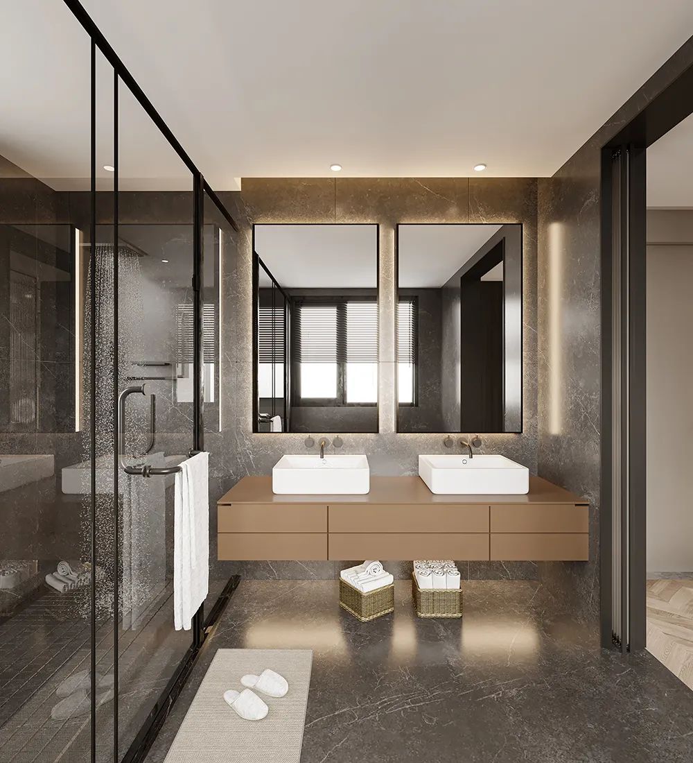 经纬府轻奢现代风设计-31