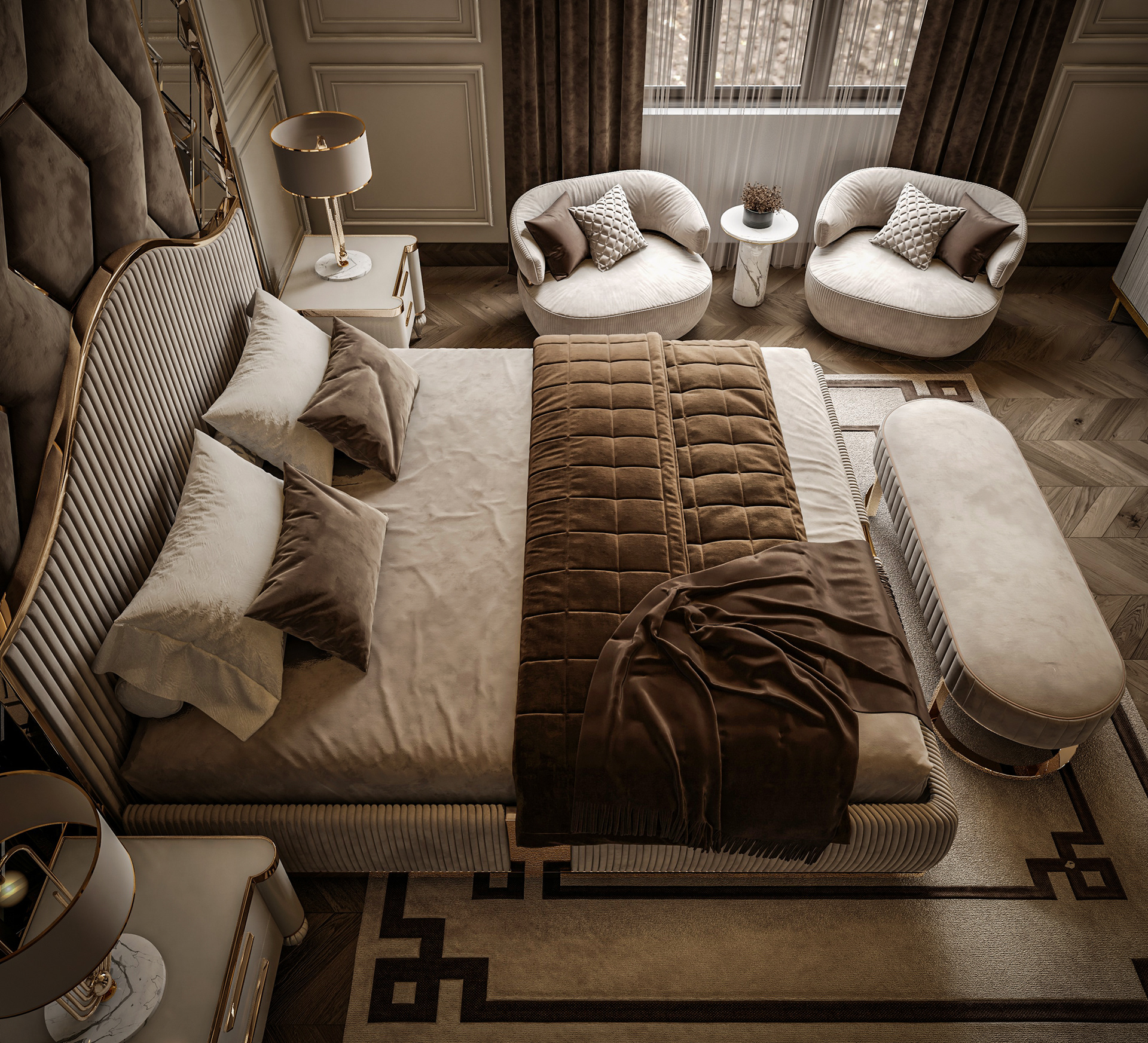 豪华卧室丨阿联酋-2