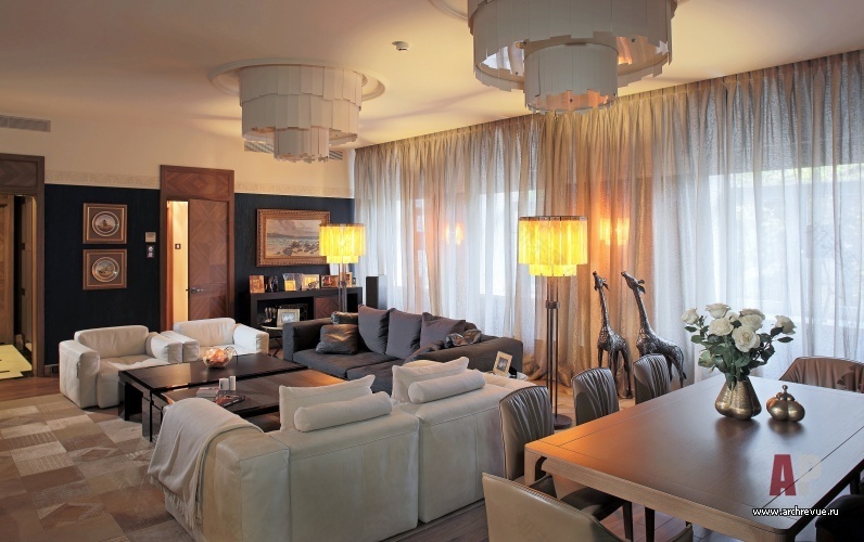 莫斯科市中心单身男士公寓室内设计丨俄罗斯莫斯科-16